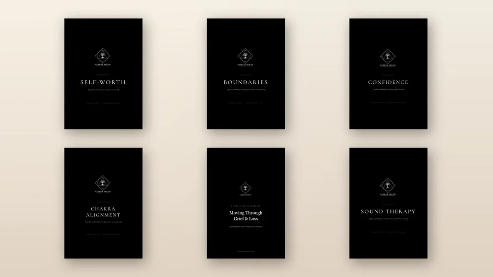 The full Word of Mouth workbook collection, six fillable PDFs
